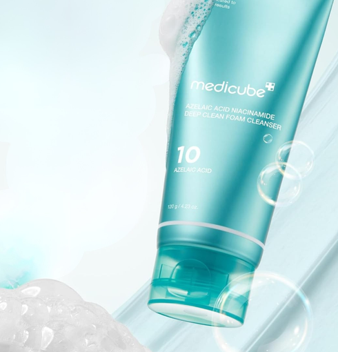 MEDICUBE Azelaic Acid Deep Clean Foam Cleanser 120g | NIASHA.ch
