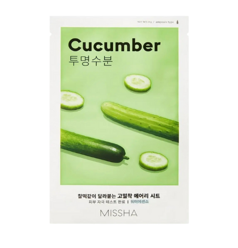 MISSHA Airy Fit Sheet Mask - Cucumber | NIASHA Switzerland