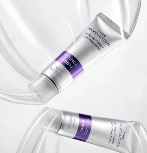 MISSHA Time Revolution Retinol 500 Shot Wrapping Mask | NIASHA.ch