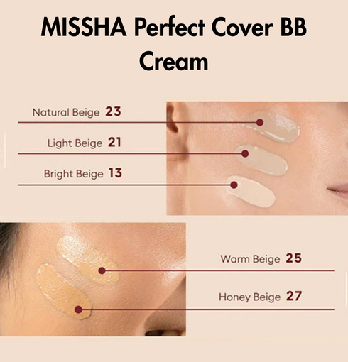 Missha M Perfect Cover BB Cream SPF 42 PA+++ 50 ml | NIASHA.ch