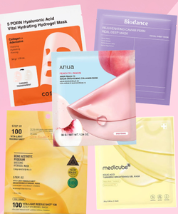 Glass Skin Hydrogel Mask Set