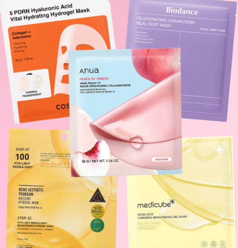 Glass Skin Hydrogel Mask Set