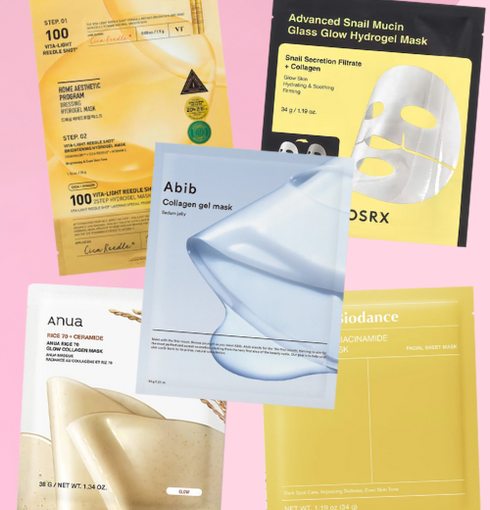Glass Skin Hydrogel Mask Set