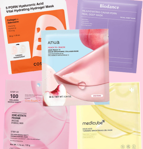 Glass Skin Hydrogel Mask Set
