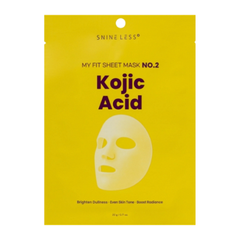 NINELESS My Fit Sheet Mask No.2: Kojic Acid (20 ml) | NIASHA.ch
