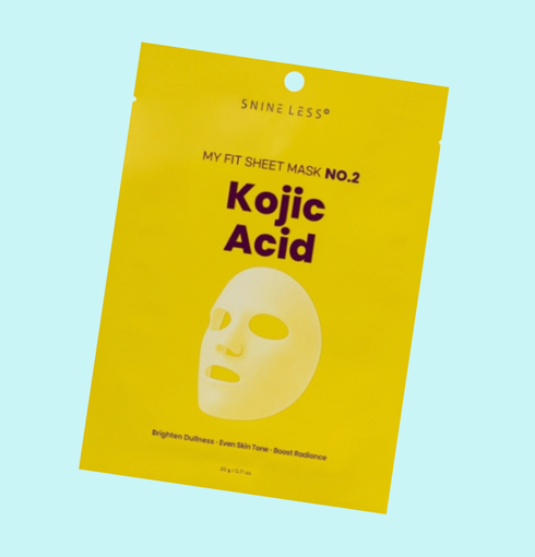 NINELESS My Fit Sheet Mask No.2: Kojic Acid (20 ml) | NIASHA.ch