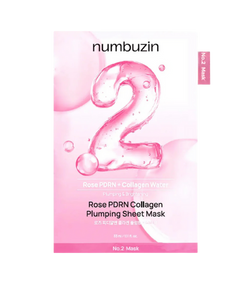 No.2 Rose PDRN Collagen Plumping Sheet Mask