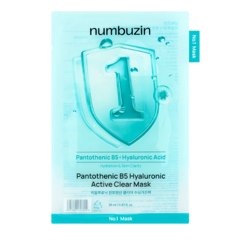NUMBUZIN No.1 Pantothenic B5 Hyaluronic Active Clear Mask | NIASHA.ch