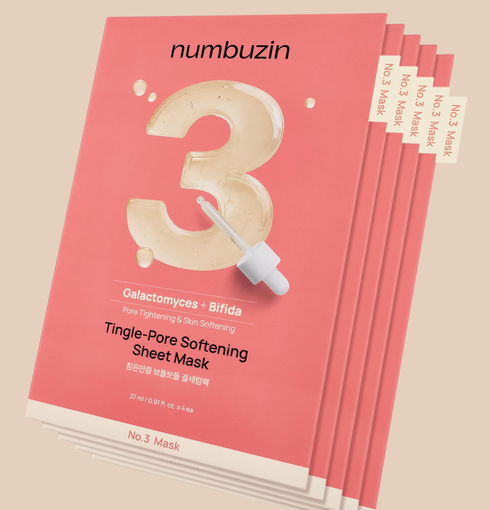 NUMBUZIN No. 3 Tingle-Pore Softening Sheet Mask 27 ml | NIASHA.ch