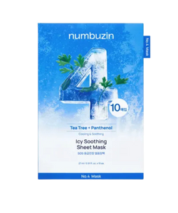 No.4 Icy Soothing Sheet Mask