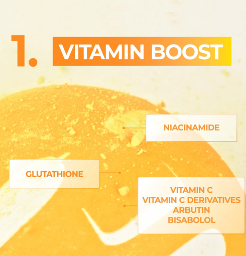 NUMBUZIN No. 5 Vitamin Spotlight Sheet Mask Set 27 ml | NIASHA.ch