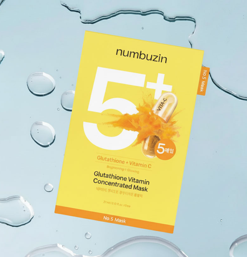 NUMBUZIN No. 5 Vitamin Spotlight Sheet Mask Set 27 ml | NIASHA.ch