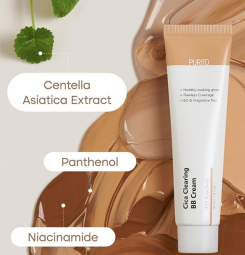 PURITO Cica Clearing BB Cream | NIASHA Switzerland