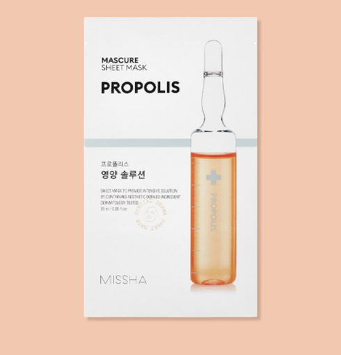 MISSHA Mascure Nutrition Propolis Sheet Mask | Niasha Switzerland