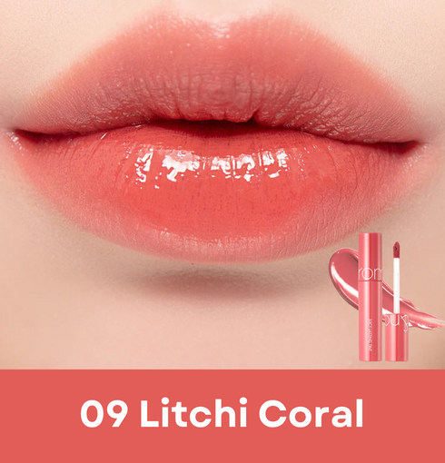 ROMAND Juicy Lasting Tint Original Series 09 Litchi Coral | NIASHA Switzerland