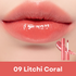 ROMAND Juicy Lasting Tint Original Series 09 Litchi Coral | NIASHA Switzerland