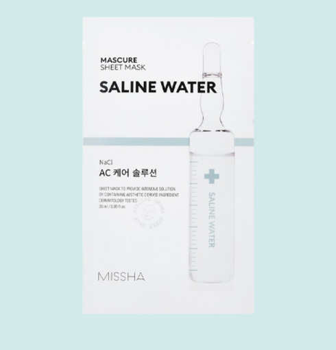 MISSHA Mascure AC Care Saline Water Sheet Mask | Niasha Switzerland
