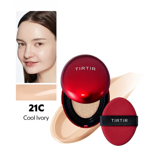 TIRTIR Mask Fit Red Cushion SPF40 PA++ - Shade 21 C | NIASHA.ch