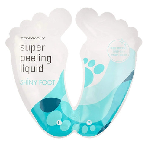 Glänzende Fuß Super Peeling Flüssigkeit