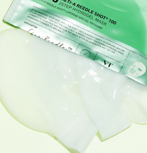 VT Cosmetics Reti-A Reedle Shot 100 2-Step Hydrogel Mask | NIASHA.ch