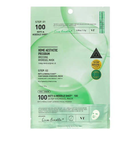 VT Cosmetics Reti-A Reedle Shot 100 2-Step Hydrogel Mask | NIASHA.ch