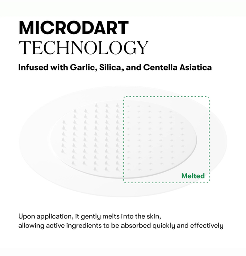 VT COSMETICS Garlic AC Reedle Shot Point Patch | NIASHA Switzerland