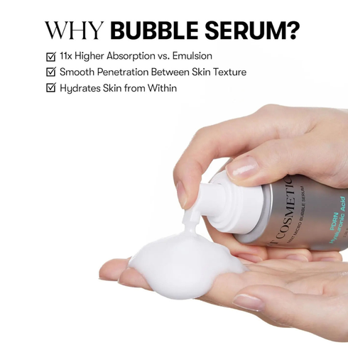 VT COSMETICS PDRN Hyaluronic Acid Mint Micro Bubble Serum | NIASHA.ch