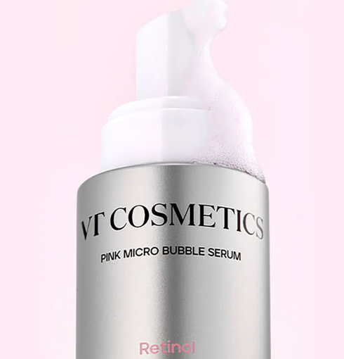 VT COSMETICS Retinol Collagen Pink Micro Bubble Serum 70ml | NIASHA.ch