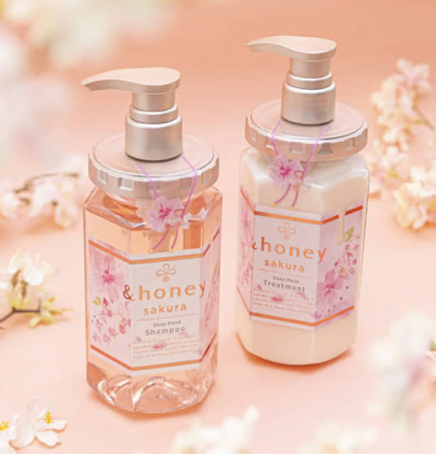 VICREA &honey Deep Moist Sakura Shampoo 440 ml & &honey Deep Moist Sakura Treatment 445 ml | NIASHA.ch