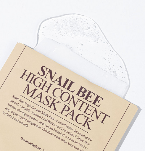 BENTON Snail Bee High Content Mask Pack Niasha Switzerland