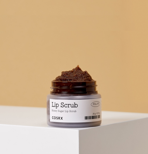 COSRX Full Fit Honey Sugar Lip Scrub Niasha Switzerland texture