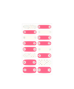 GlossyBlossom Nail Stickers for Kids