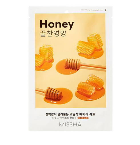 Luftige Fit Sheet-Maske – Honig