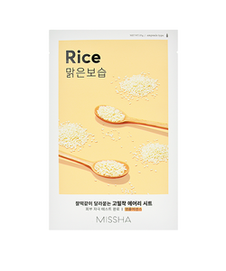 Airy Fit Sheet Mask - Rice
