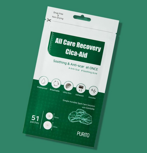 PURITO All Care Recovery Cica-Aid 51 patches Niasha Switzerland