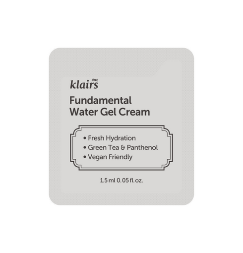 [dear,KLAIRS] Fundamental Water Gel Cream - NIASHA
