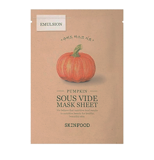 Pumpkin Sous Vide Mask Sheet - NIASHA