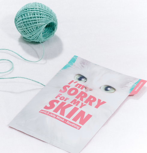 ULTRU I'M SORRY FOR MY SKIN pH5.5 Jelly Mask - Soothing Switzerland