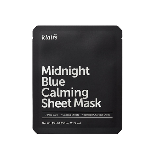 Midnight Blue Calming Sheet Mask - NIASHA